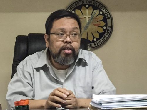 comelec CHAIRPERSON James Jimenez