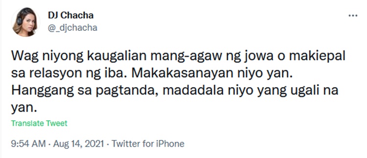 dj chacha post