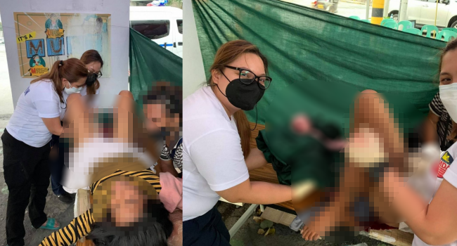 Woman Gives Birth At MMDA Vaccination Site After Being Denied At Clinic