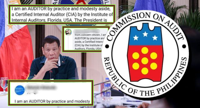 "I am an AUDITOR" New "Script" Goes Viral After COA Report