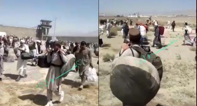 Afghan Prisoners Walk Out Of Kabul Jail After Taliban Frees Them