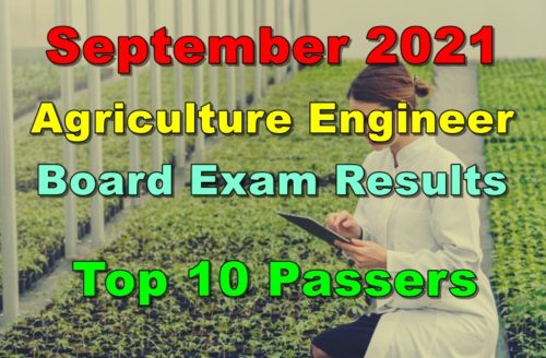 Agriculture Engineer Board Exam
