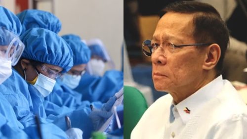 Health Workers, DOH Secretary Francisco Duque III