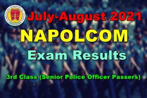 NAPOLCOM Exam Results