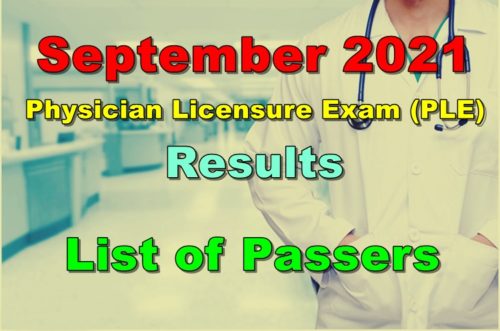Physician Board Exam Result