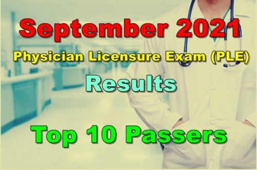 Physician Board Exam Result