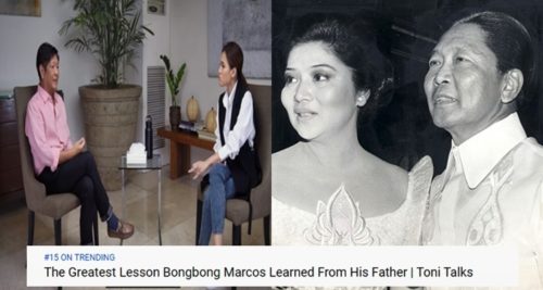 Toni Gonzaga Bongbong Marcos