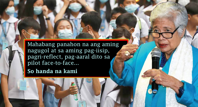 DepEd Ready For In-Person Classes Only Waiting On Duterte Approval