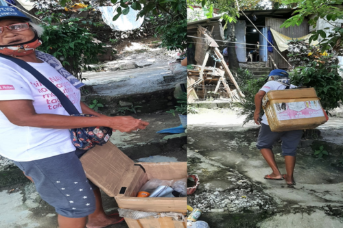 Elderly Ice Cream Vendor