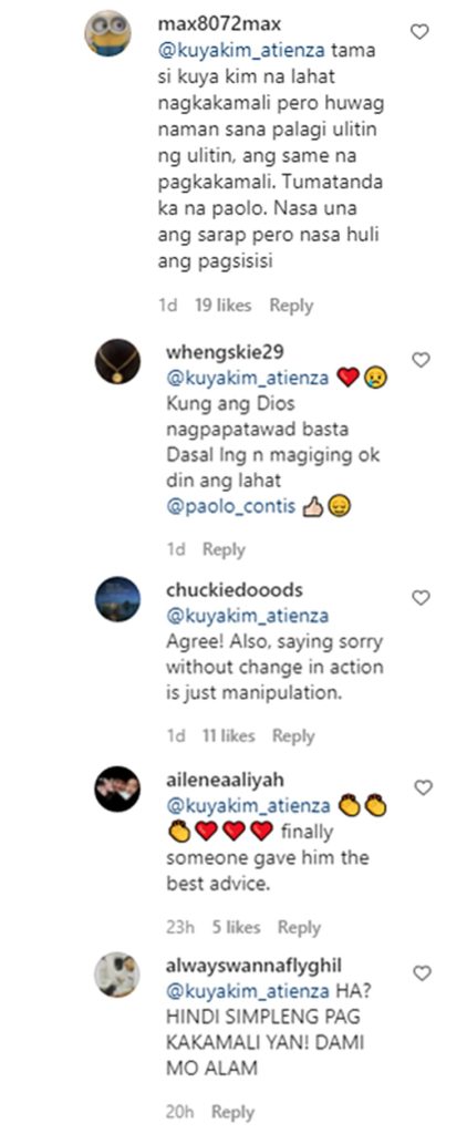 paolo contis netizens comments