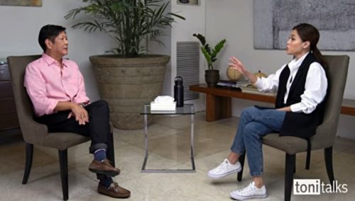 toni gonzaga bongbong marcos