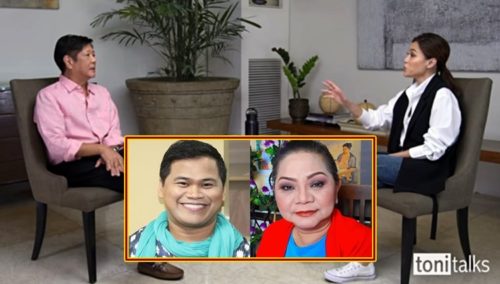 toni gonzaga bongbong marcos ogie diaz cristy fermin