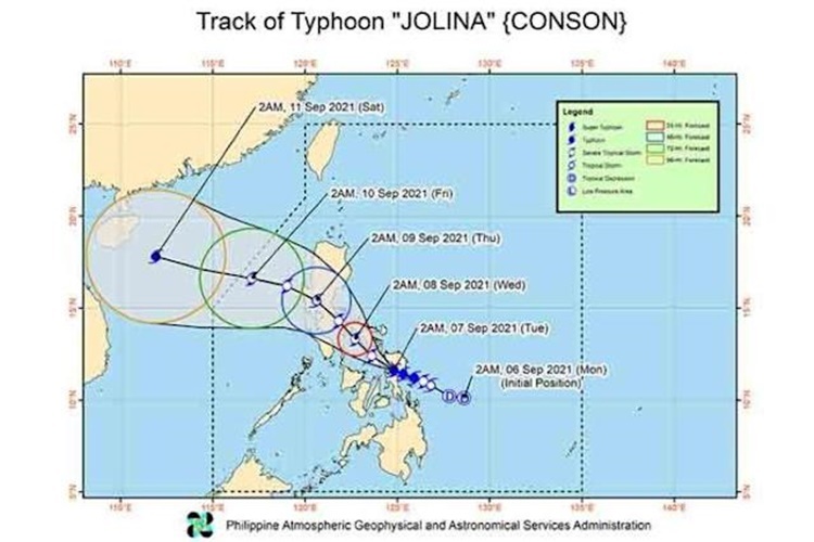 Typhoon Jolina