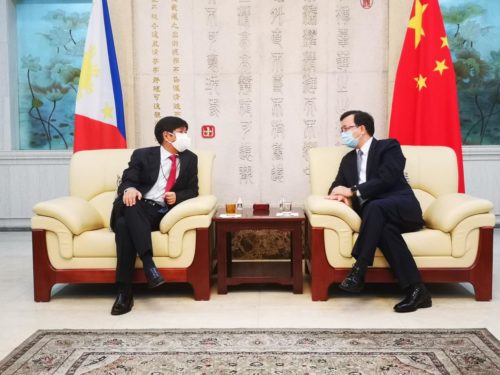 Bongbong Marcos, Chinese Embassy