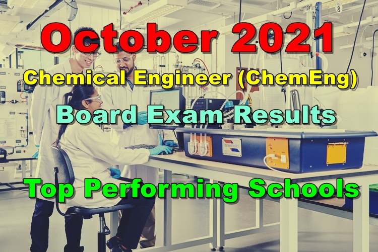 Chemical Engineer Board Exam Results