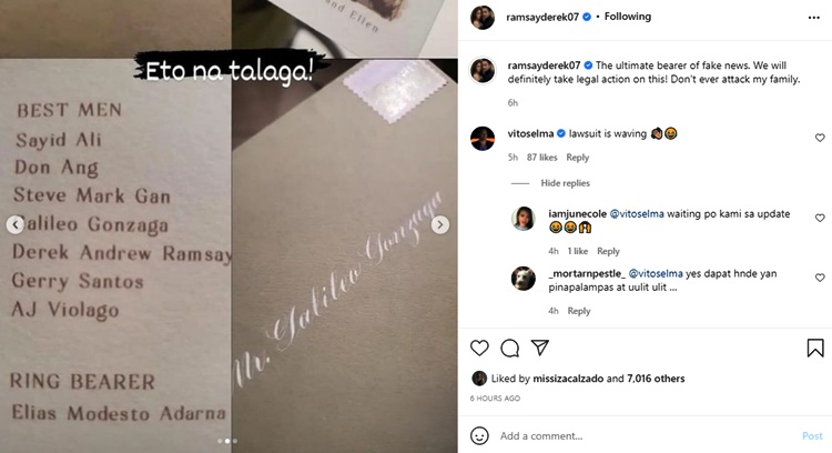 Derek Ramsay, Ellen Adarna
