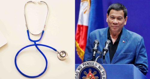 Doctors to President Rodrigo Roa Duterte