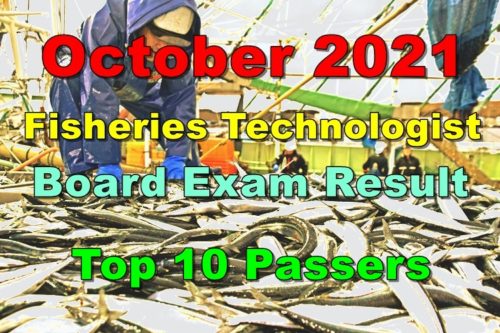 Fisheries Technologist Board Exam