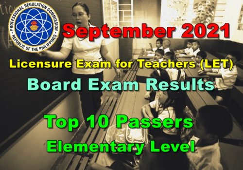 LET Board Exam Result