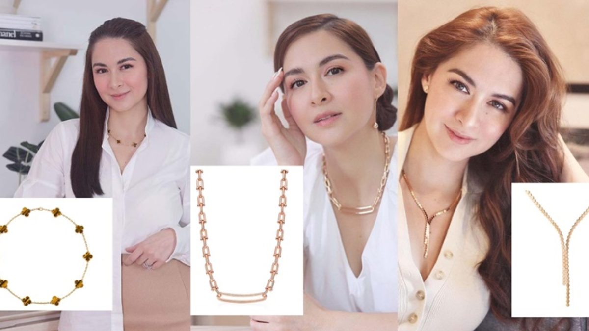 kim chiu van cleef necklace