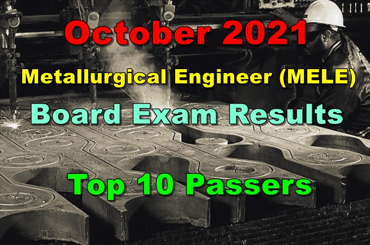Metallurgical Engineer Board Exam