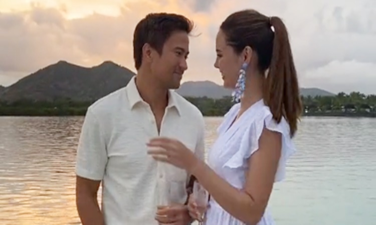 Sam Milby Shares First-Ever TikTok Video Featuring Catriona Gray