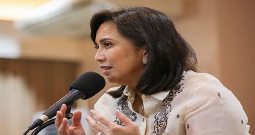 Vice Pres. Leni Robredo