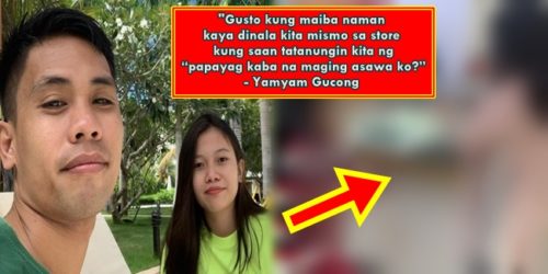 Yamyam Gucong & girlfriend