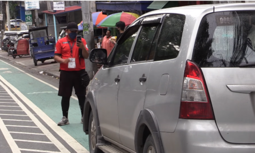 Traffic Enforcers Apprehend Vehicles Obstructing Bike Lanes in QC