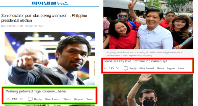 PH Election Viral In Korea, News Outlet Publishes "Interesting" Headline