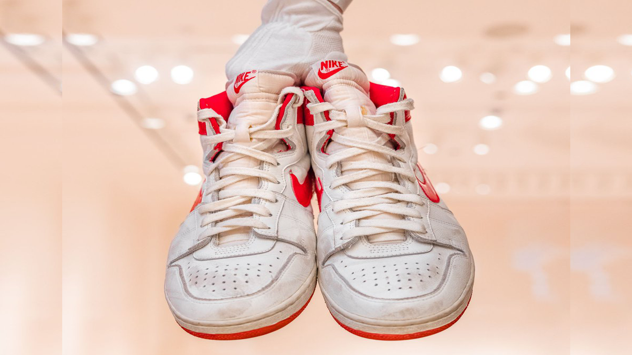 Michael Jordan's Nike Air Ship trainers sell for $1.5m to smash