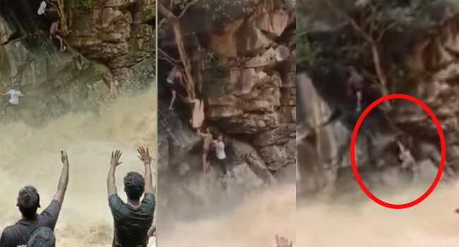 Tamil Nadu Flood Rescue – Men Rescue Mother, Child From Raging Flood