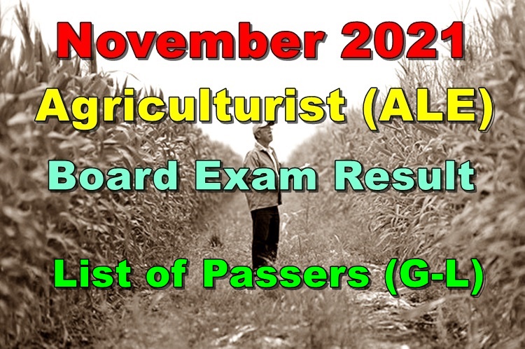 Agriculturist Board Exam Result