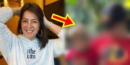 Alice Dixson, baby Aura