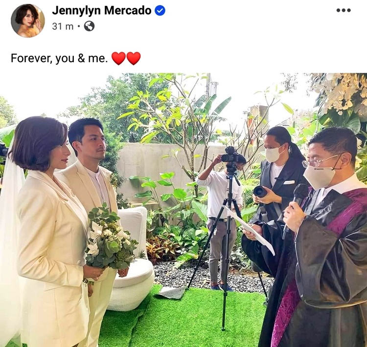 Jennylyn Mercado, Dennis Trillo Wedding Photo, Netizens React