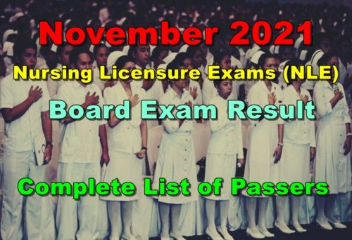 Nursing Board Exam Result