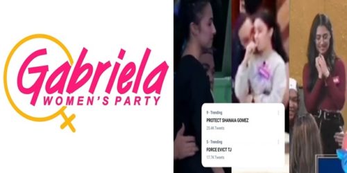 PBB Housemate TJ Valderrama, Gabriela Womens Party
