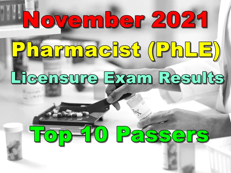 Pharmacist Board Exam Result