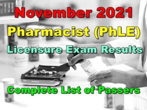 room assignment pharmacist november 2021