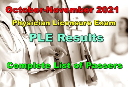 Physician Board Exam Results