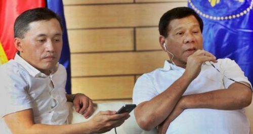 President Rodrigo Roa Duterte, Senator Bong Go 3