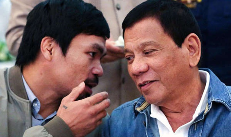 manny pacquiao pres. rodrigo duterte