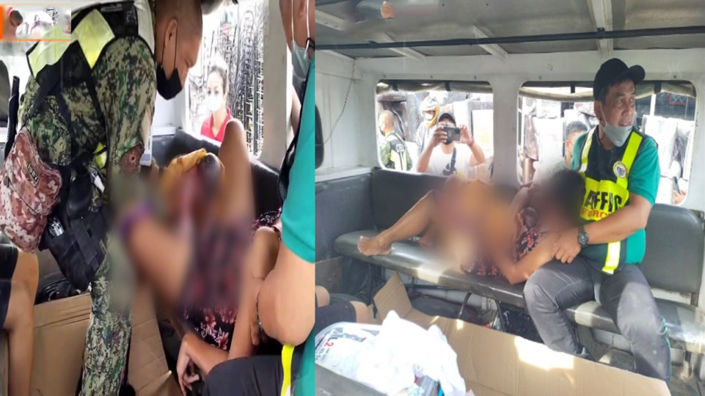Zamboanga Cops Give Birth