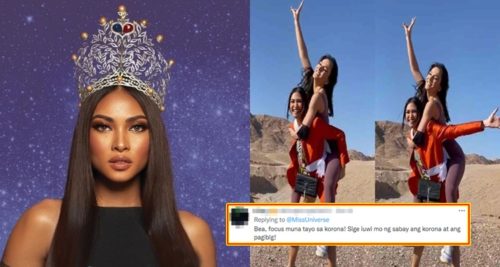 Beatrice Gomez and Miss Armenia