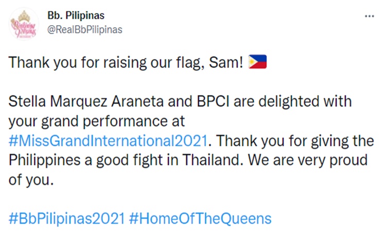 Binibining-Pilipinas-Message