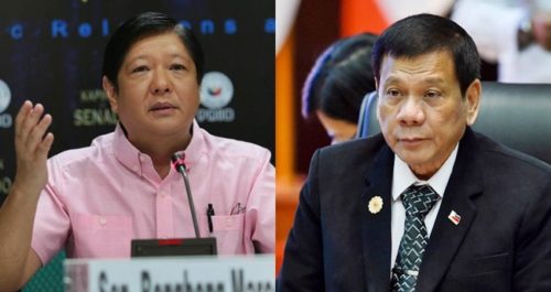 Bongbong Marcos, President Rodrigo Roa Duterte