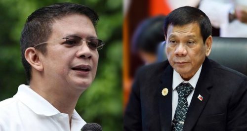 Chiz Escudero, President Rodrigo Roa Duterte