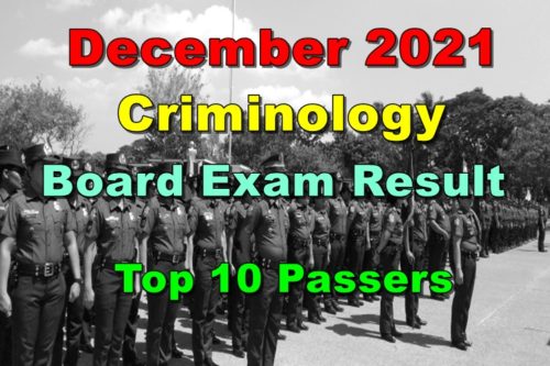 Criminology Board Exam Result