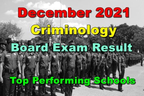 Criminology Board Exam Result
