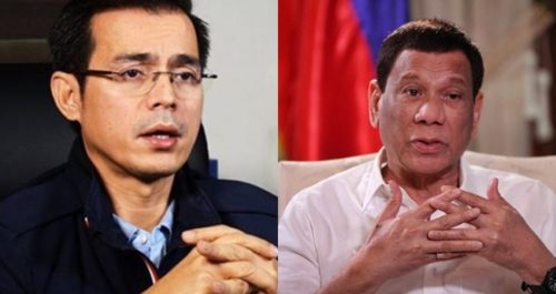 Mayor Isko Moreno, President Rodrigo Roa Duterte